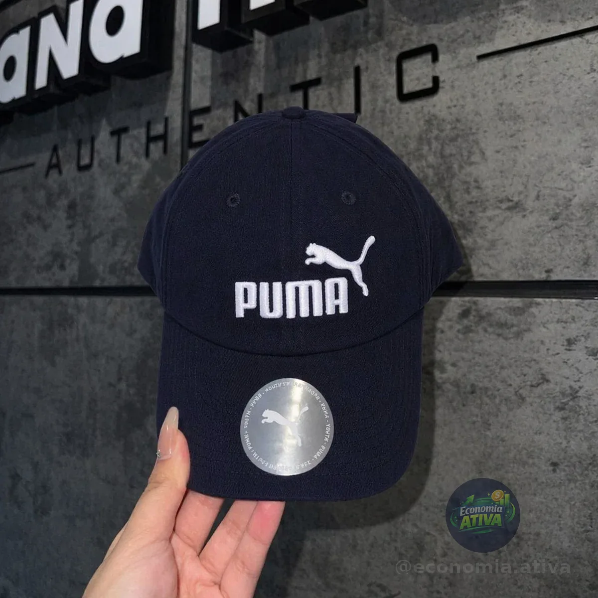Boné Puma No.1 Logo Bb Azul-marinho