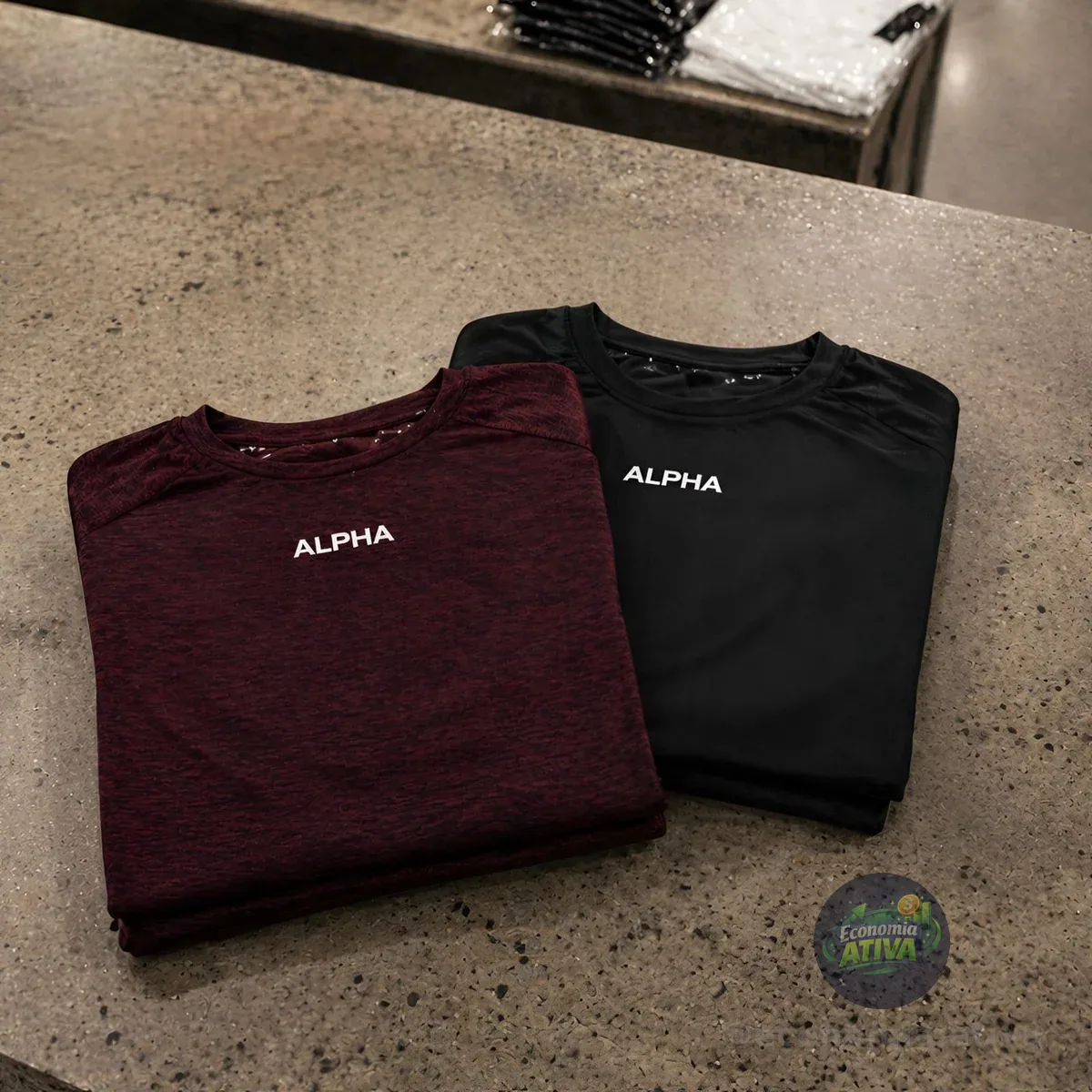 Kit 2 Camisetas Dry Alpha Masculina
