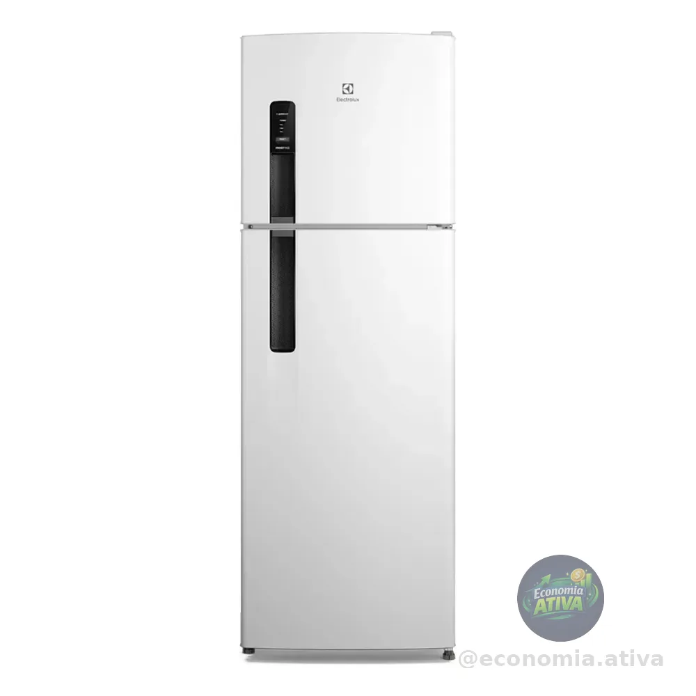 Geladeira Frost Free Electrolux 380 Litros If41 Duplex Inverter Autosense Branca 110v Branco 127v