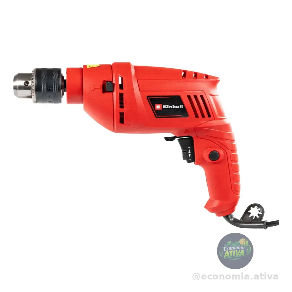 Furadeira De Impacto Einhell Th-id 600 E Vermelho 127v 60 Hz