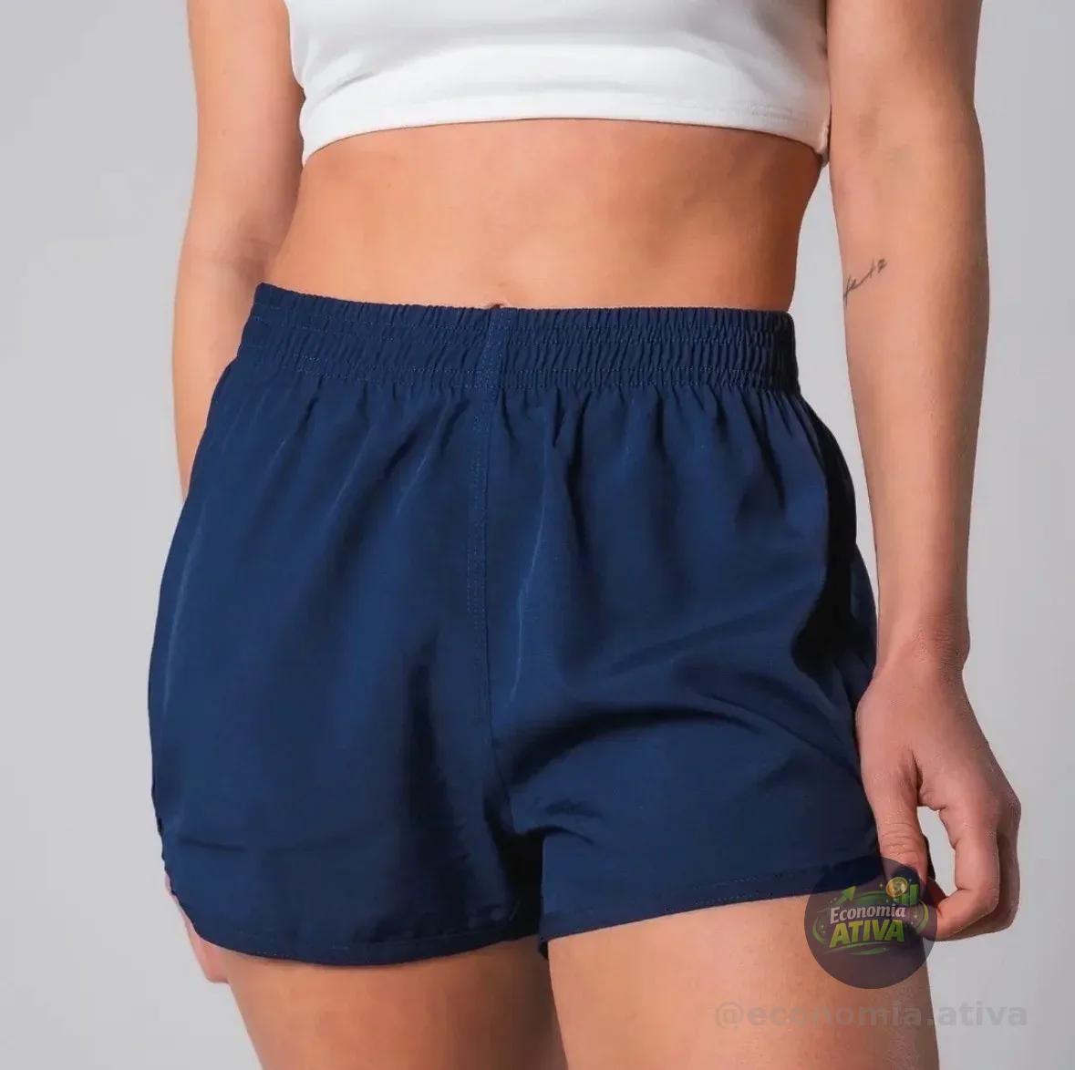 Shorts Feminino Tactel Fitness Praia (6 cores)