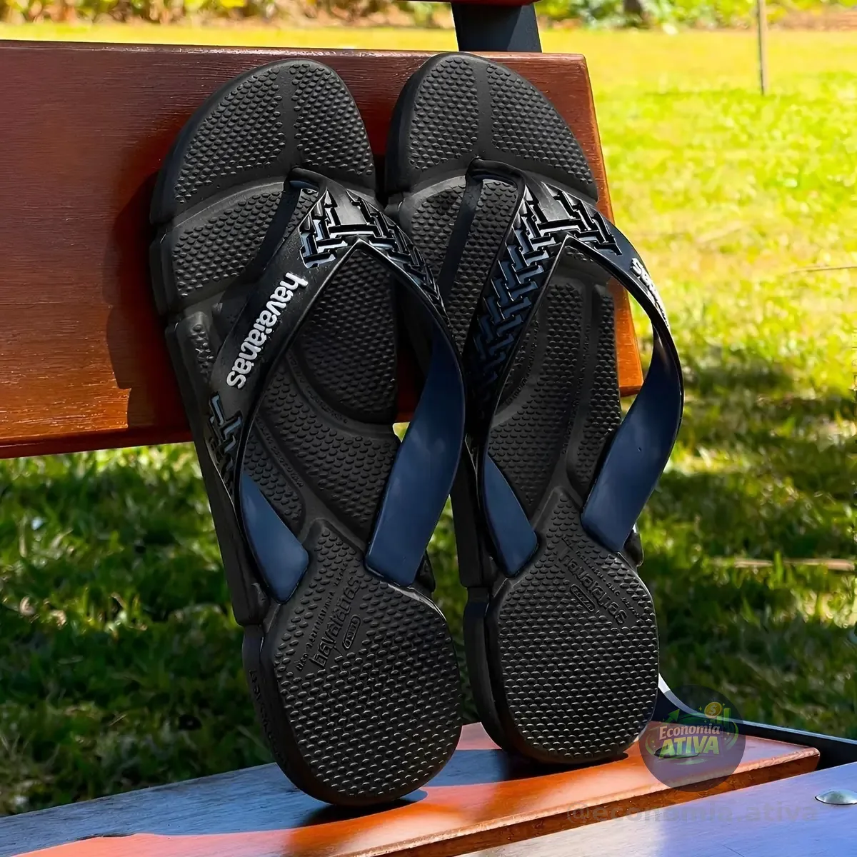 Chinelo Havaianas Masculino Power 2.0 Anatômica Massageadora