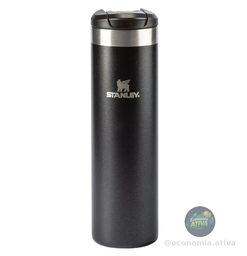 Stanley Garrafa Térmica Aerolight Transit Black | 591ml