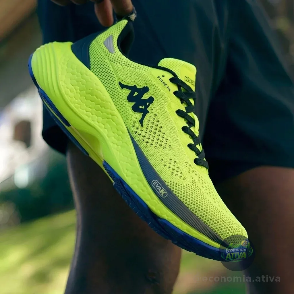 Tênis Kappa Pulse Rx Corrida Conforto