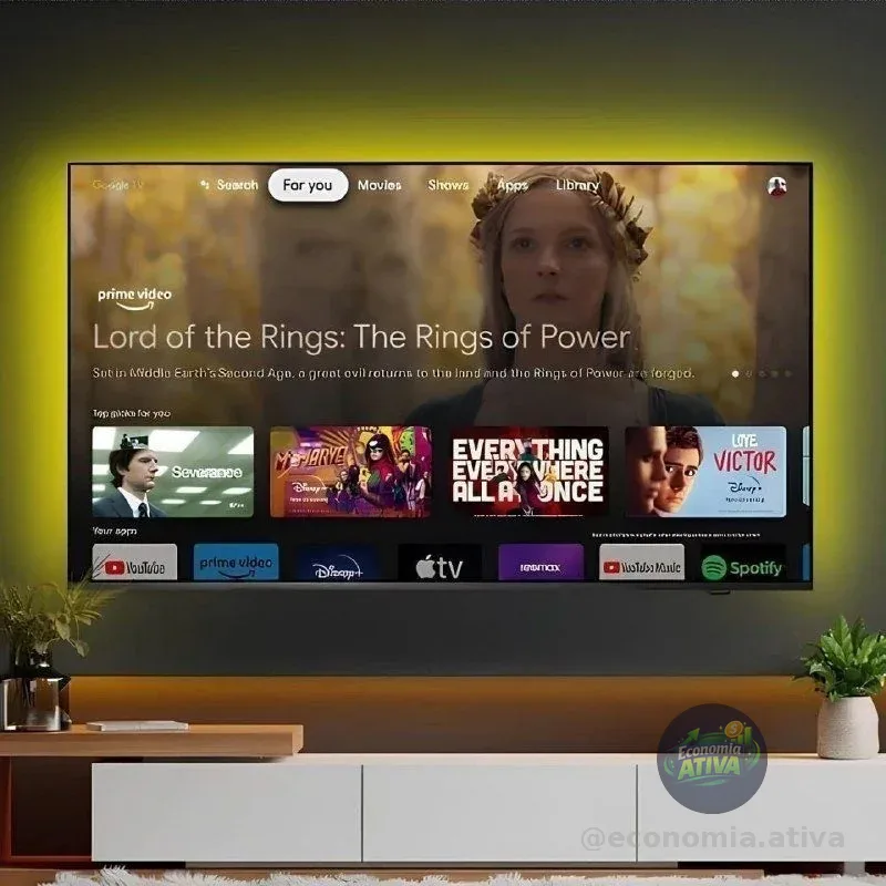 PHILIPS, Smart TV Ambilight 50" 4K