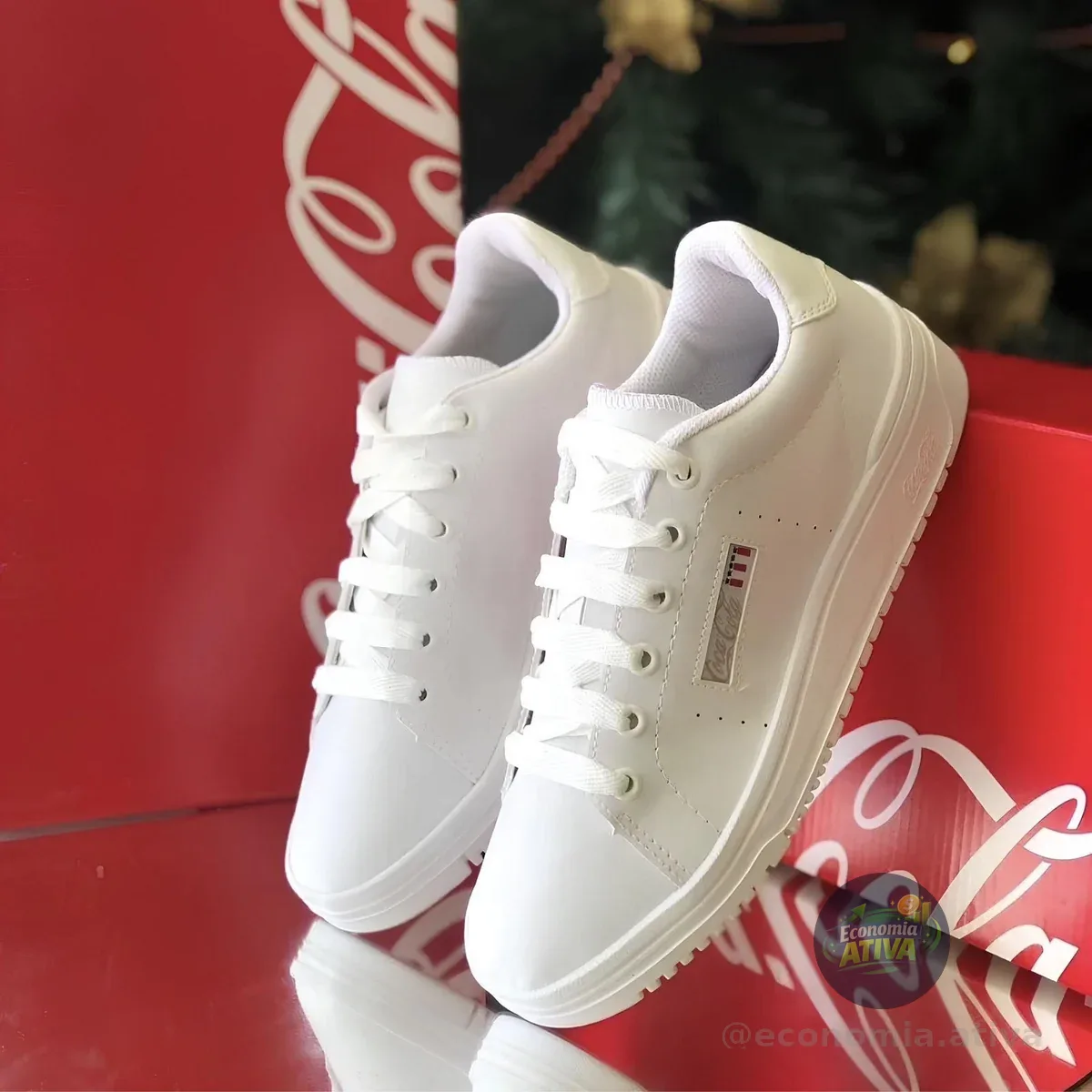 Tênis Coca Cola March Maverick Casual Feminino Original