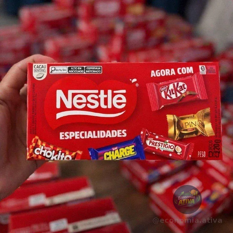 ￼Bombom Especialidades Nestlé 220g