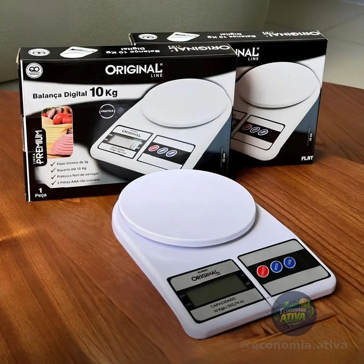 Balança de Cozinha Digital Premium Gourmet Resistente à Água Portátil Base