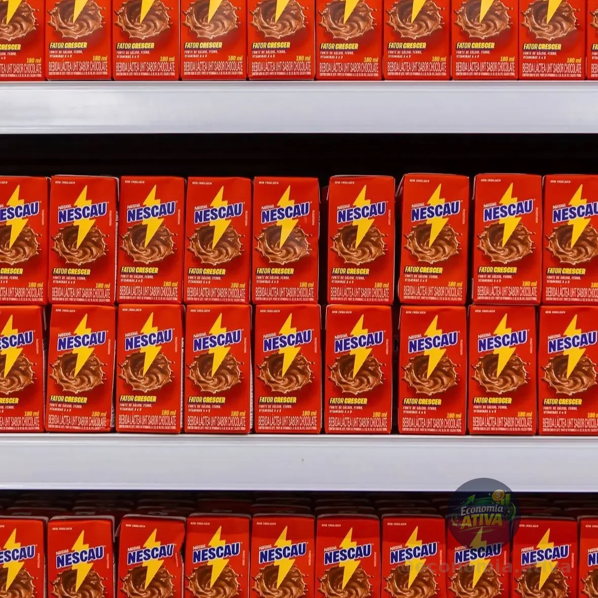 Nescau Bebida Láctea 180ml caixa com 27 unidades