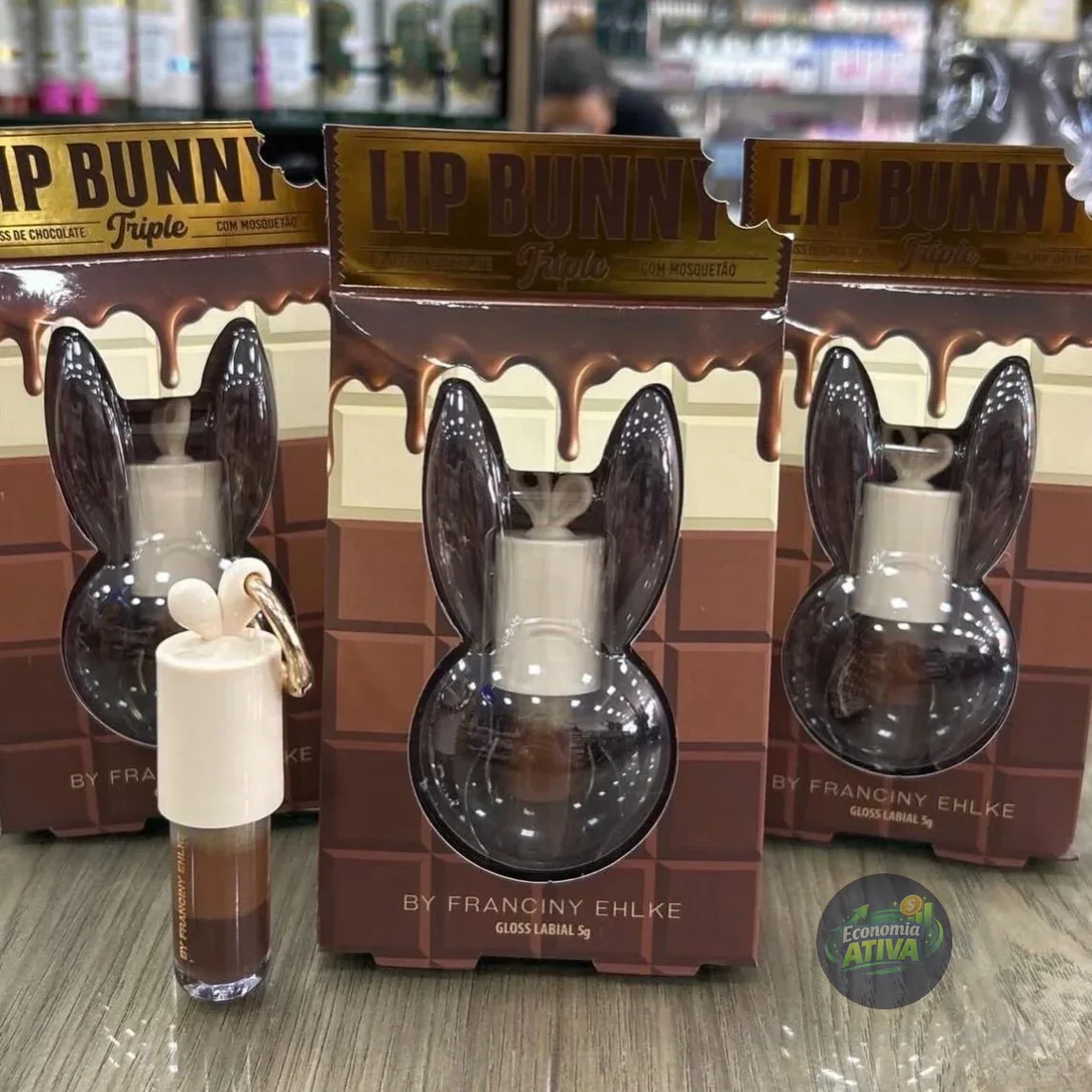 Gloss Labial Lip Bunny Triple