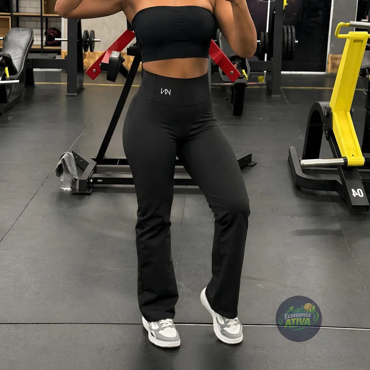 Calça Legging Flare Bailarina (2 cores)