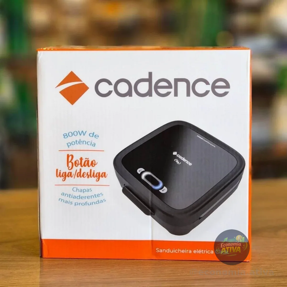 Sanduicheira Elétrica Cadence Click - 127V