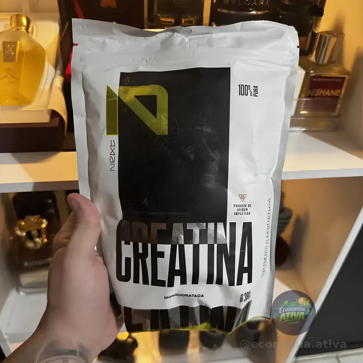 Creatina Sachê Monohidratada 100% Pura Next10 380g