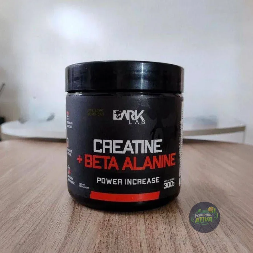 Creatina Pura + Beta Alanina 300g Dark Lab Sem Sabor