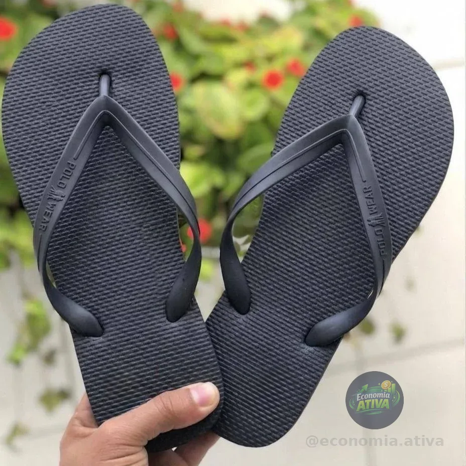 Kit 2 Chinelos Antiderrapantes Polo Wear Sortido Sortido 43/44