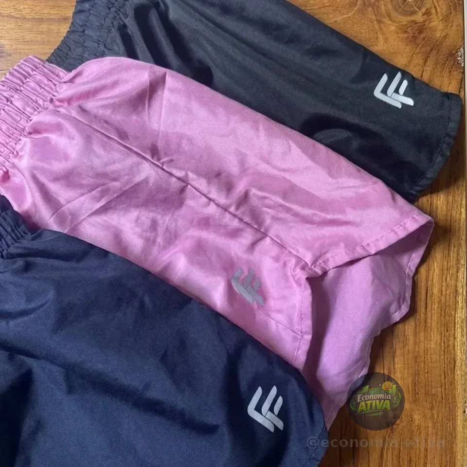 Kit 3 Shortinho Feminino