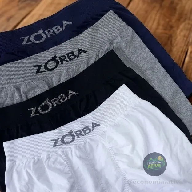 Kit 10 Cueca Boxer Zorba