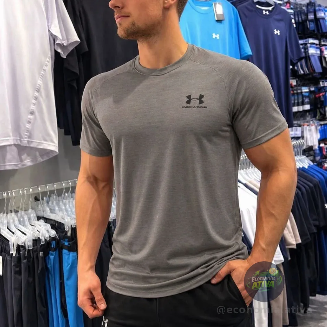 Camiseta De Treino Masculina Under Armour Sportstyle Left Ch