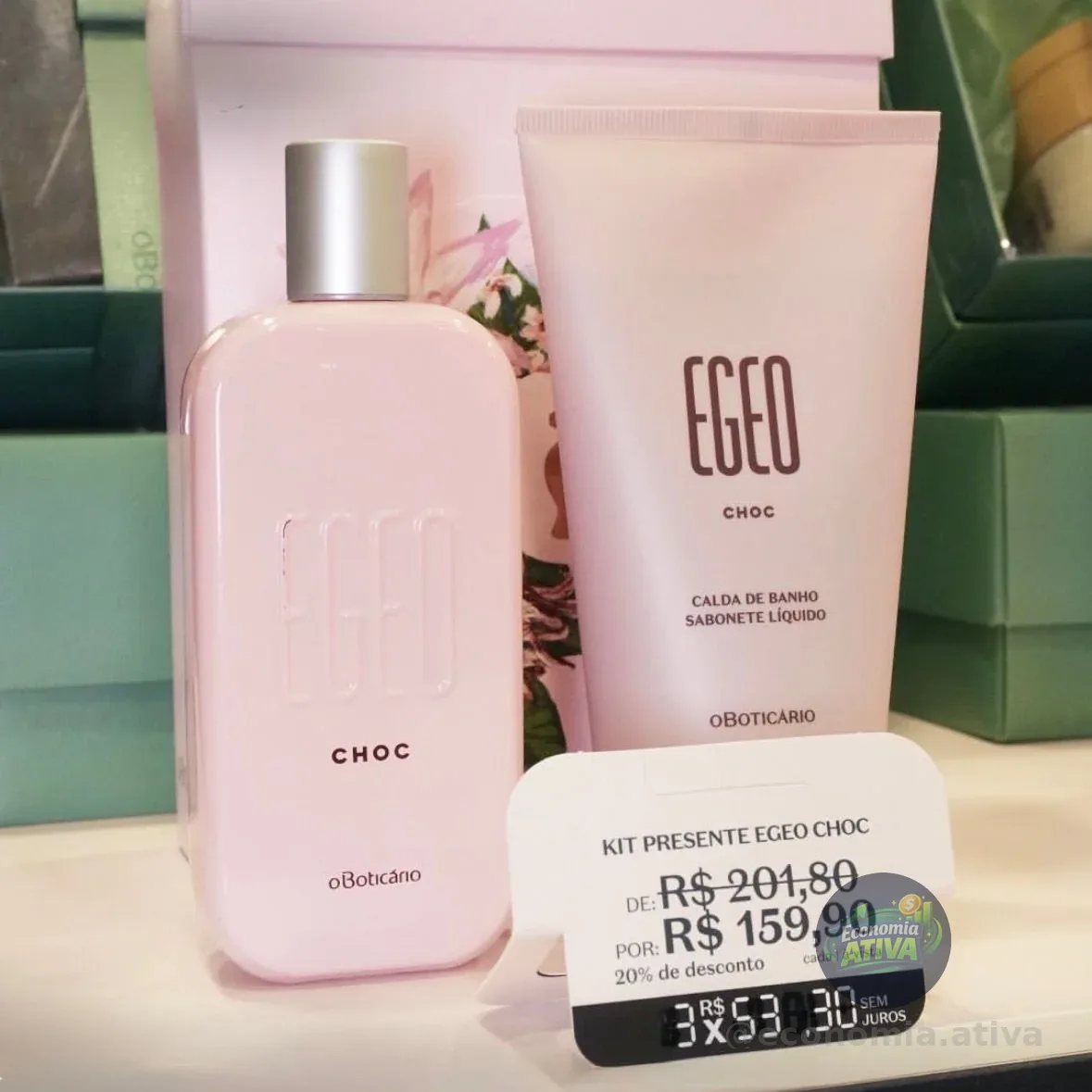 O Boticário Egeo Choc Kit Presente (2 Itens)