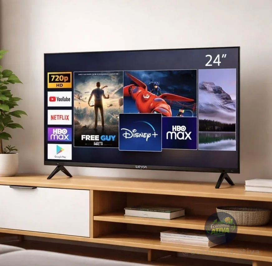 Smart Tv 24 Led Hd Weyon Android Tv Hdmi Usb Wifi 100/240