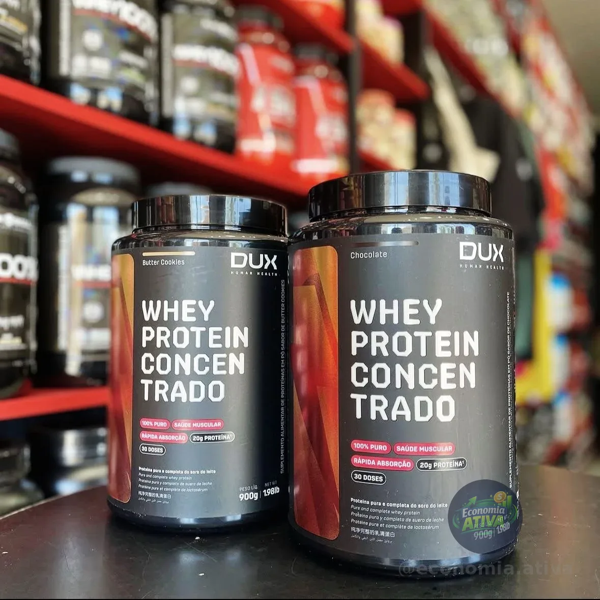 DUX HUMAN HEALTH Whey Protein Concentrado 900g Chocolate