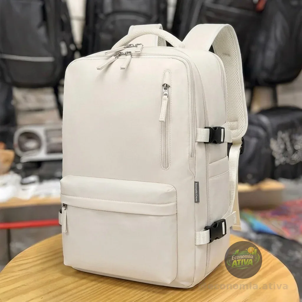 Mochila Viagem Impermeavel Executiva Grande (4 cores)