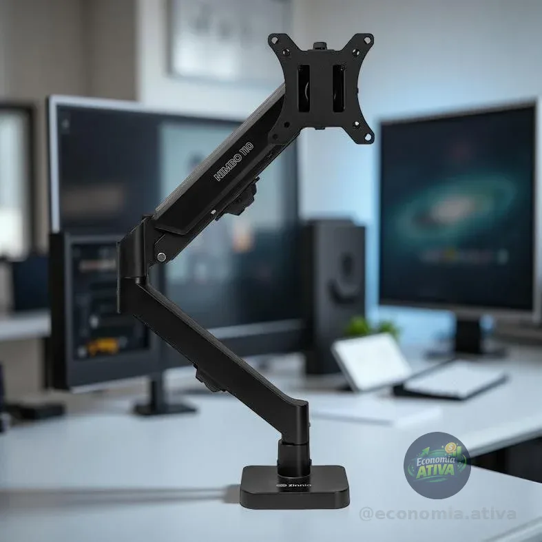 Suporte Articulado Para Monitor e TV Zinnia Nimbo 110, 13 Pol. a 32 Pol