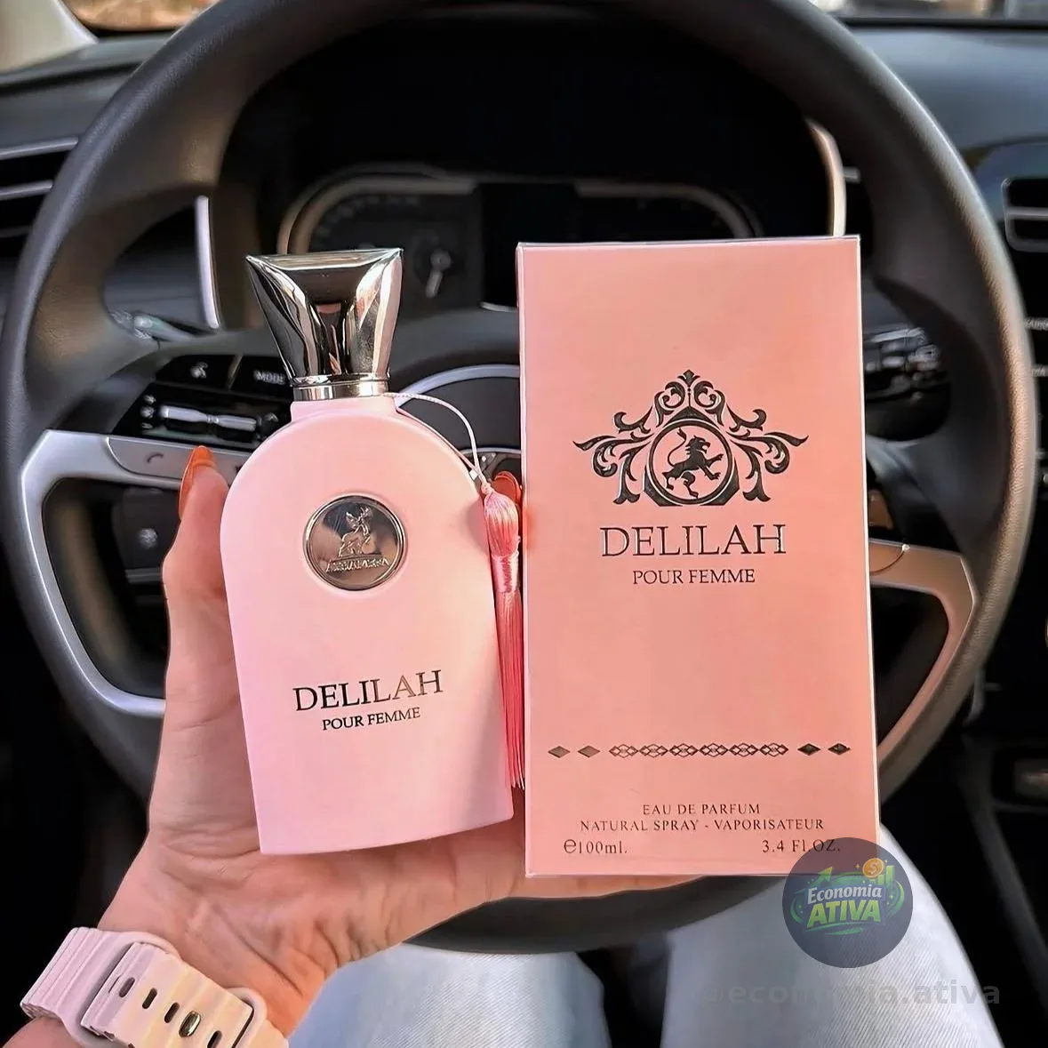 Perfume Delilah Árabe Maison Alhambra Pour Feminino 100ml