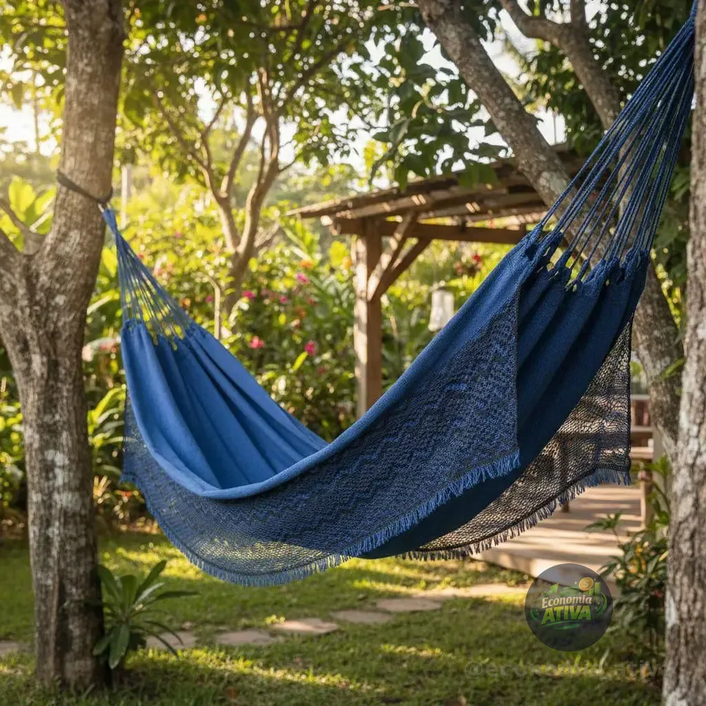 Rede De Dormir Casal Em Renda Descanso