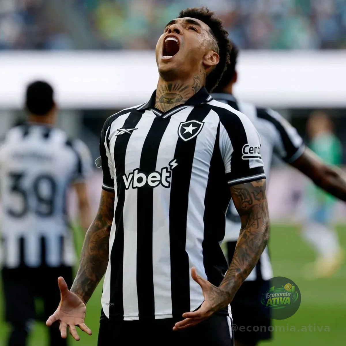 Camisa Botafogo I 25/26 s/n Torcedor Reebok Masculina