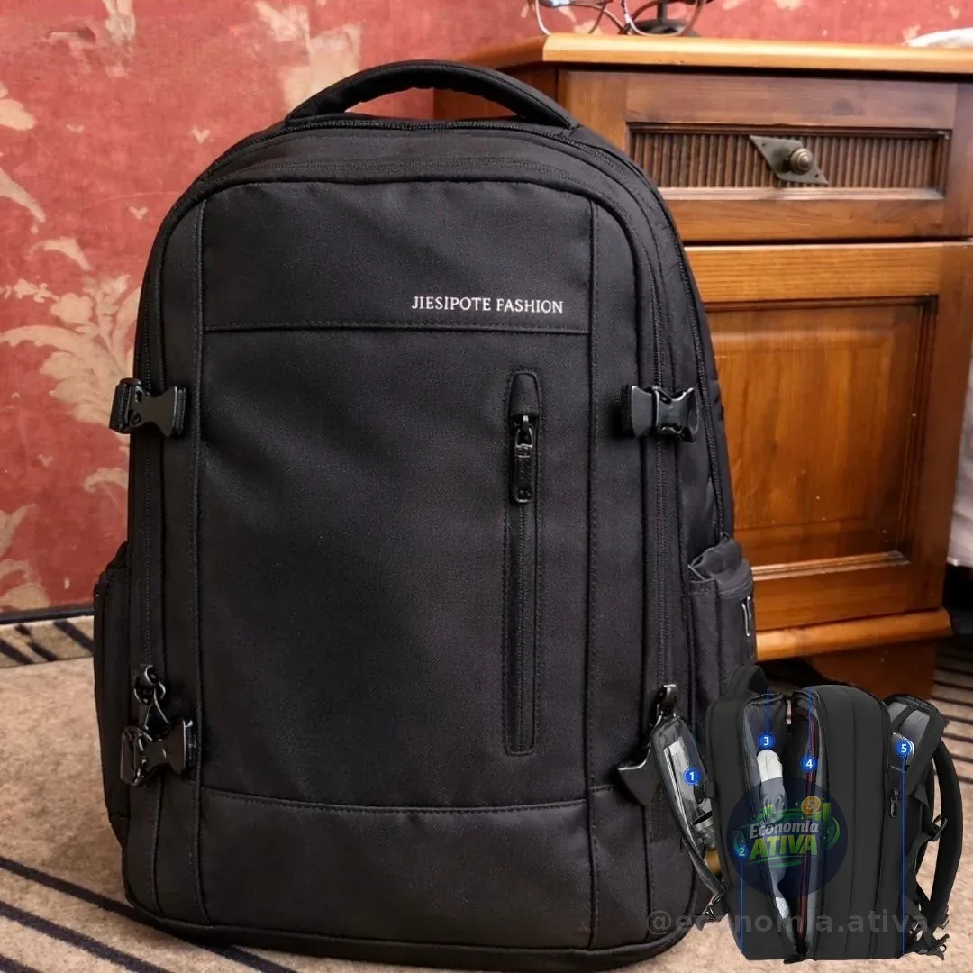 Mochila Viagem Executiva Jiesepote Fashion