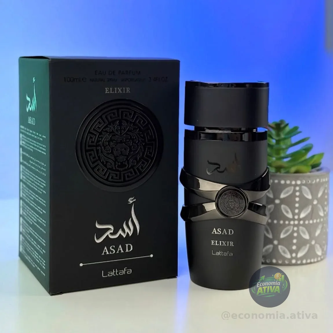 Perfume Asad Elixir 100ml Eau De Parfum Original
