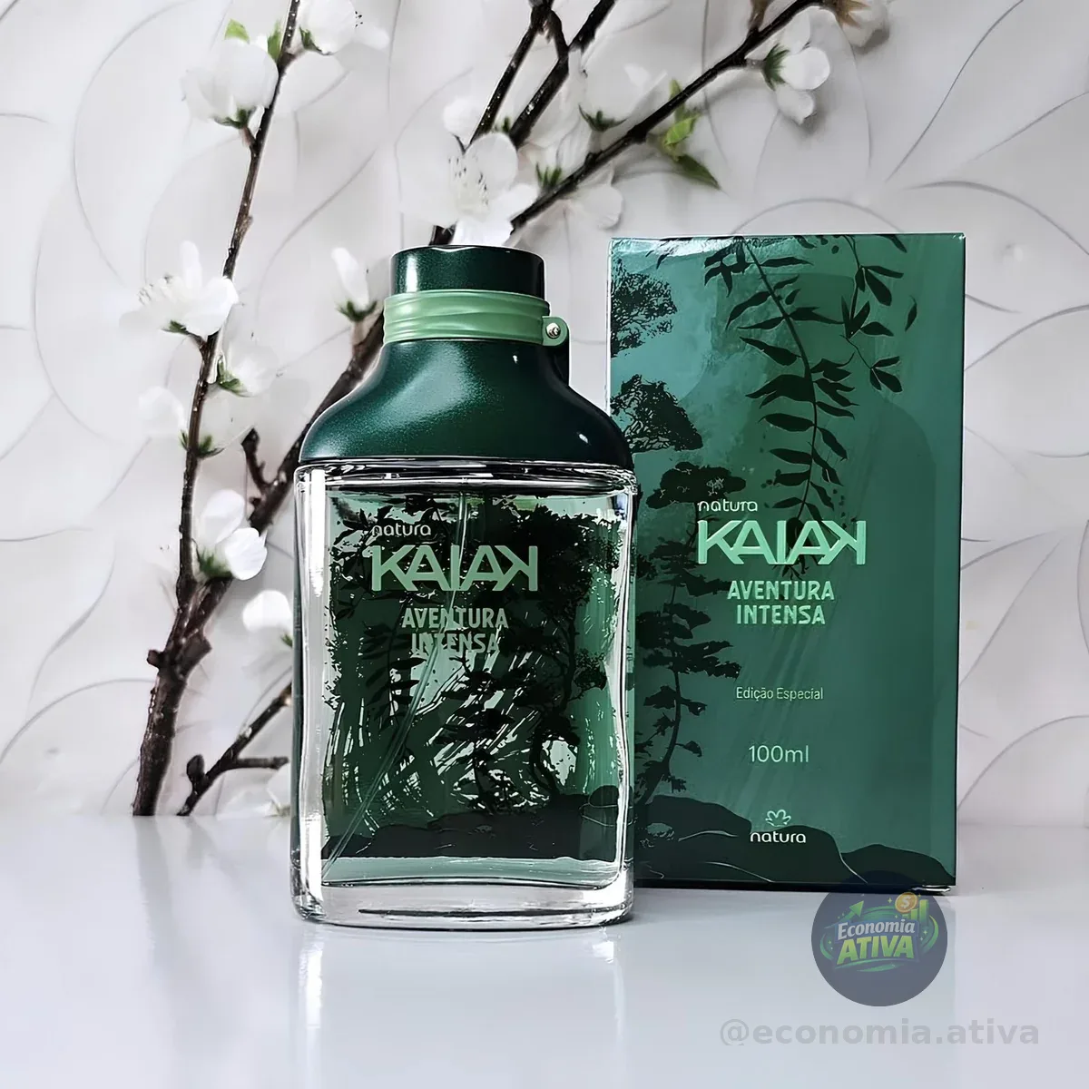 Natura Kaiak Aventura Intensa Deo colônia Masculina 100ml