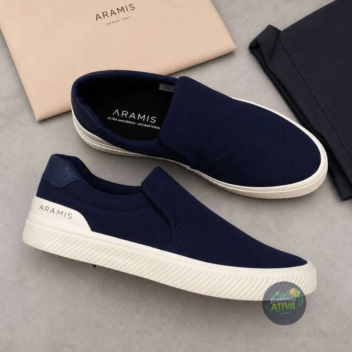 Tênis Aramis Daily Slip Canvas