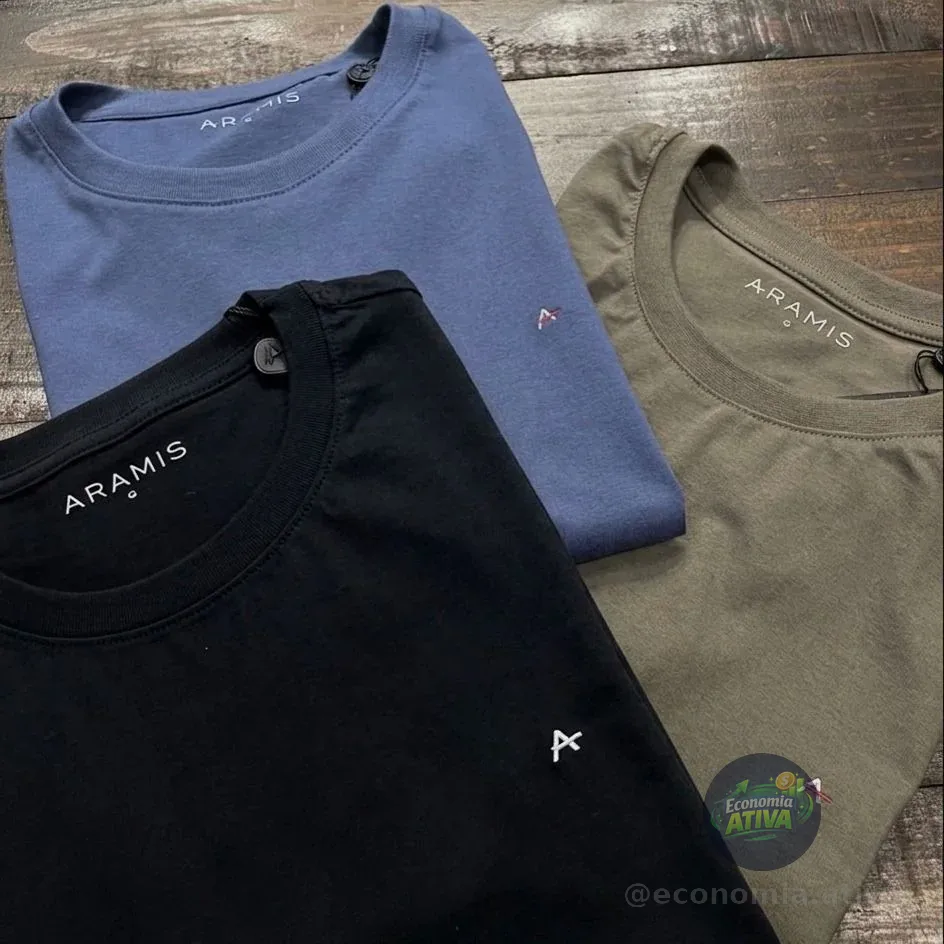 Camiseta Aramis Crewneck Basic