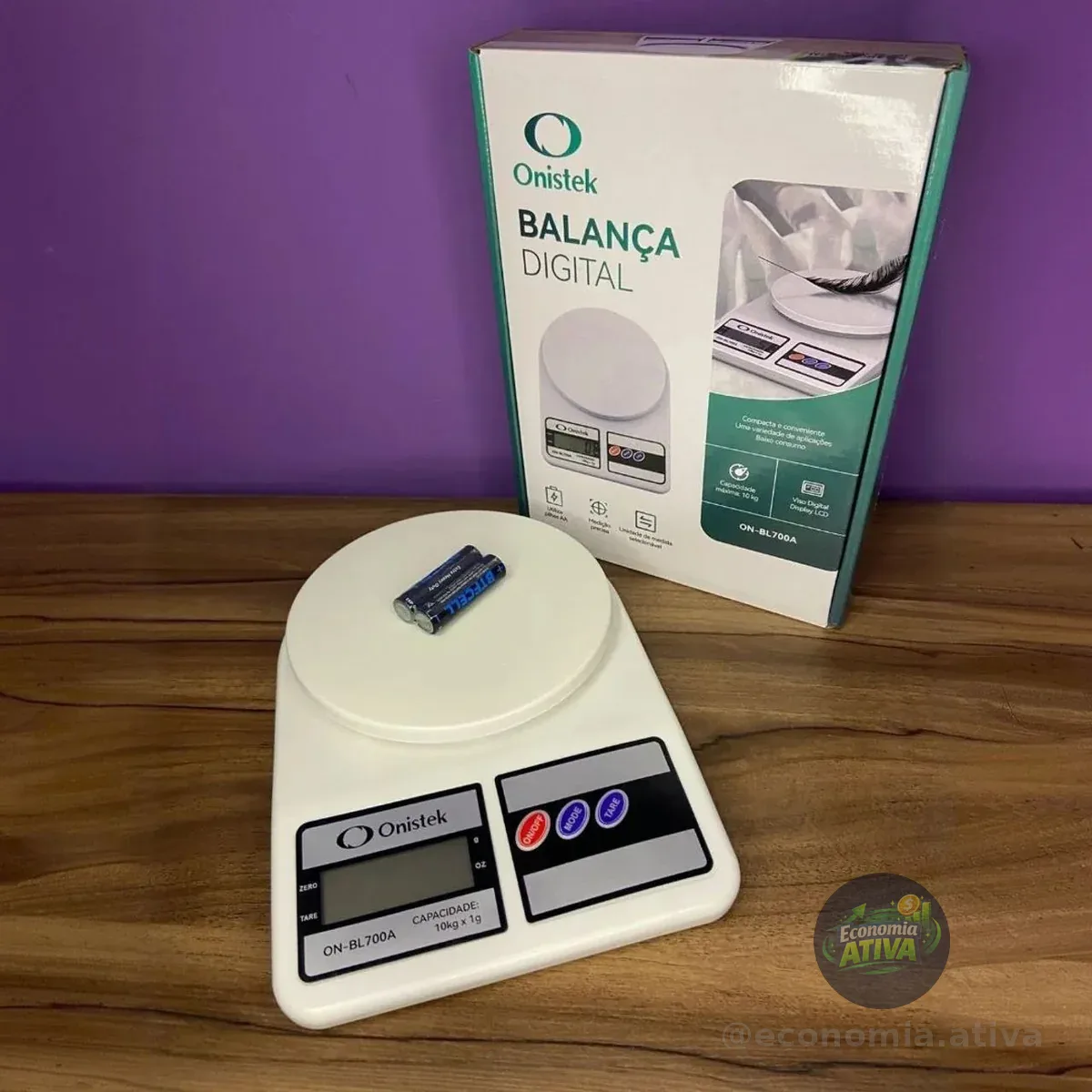 Balança Digital De Precisão 10kg Davely Cook