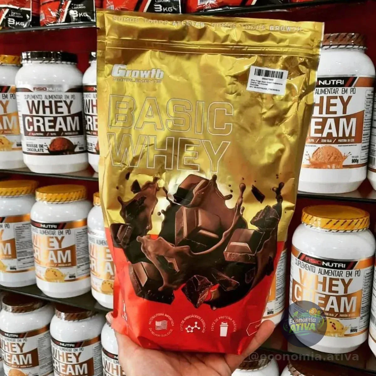 Basic Whey 1kg Growth Supplements