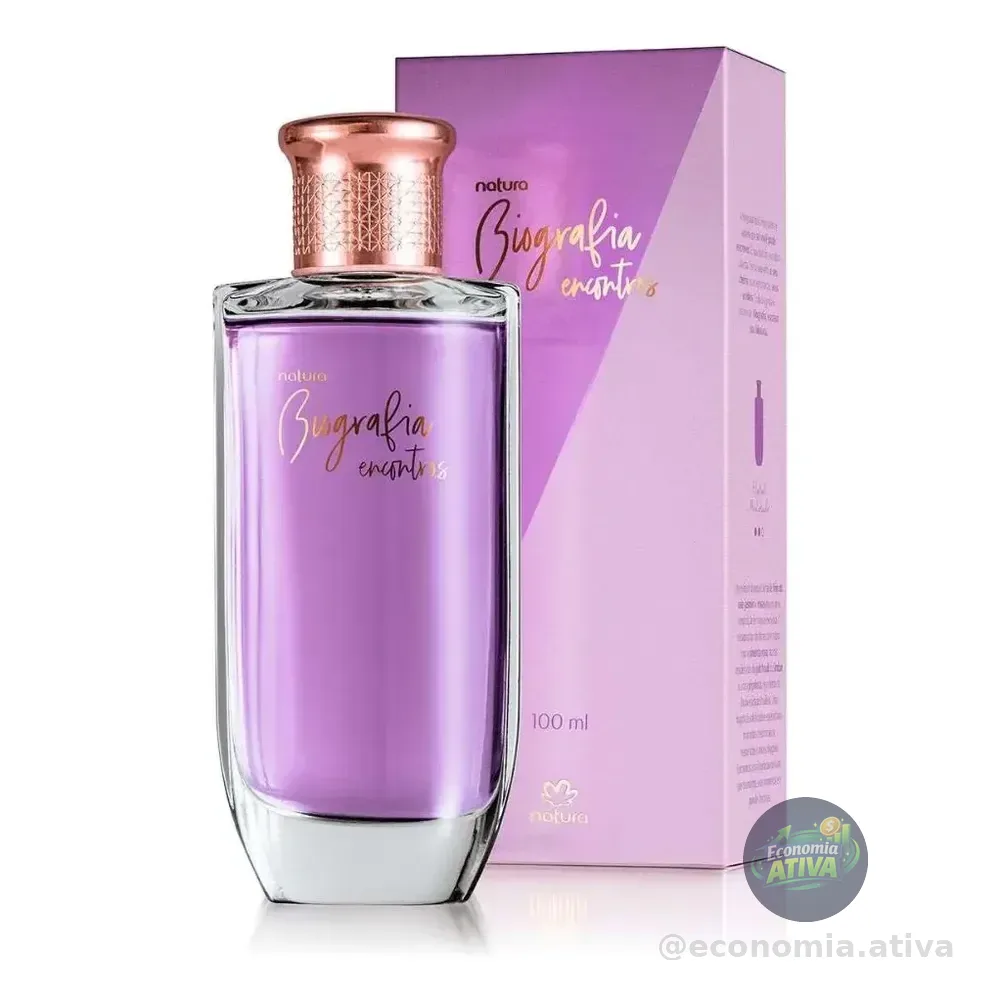 Perfume Biografia Encontros Natura Feminino 100ml