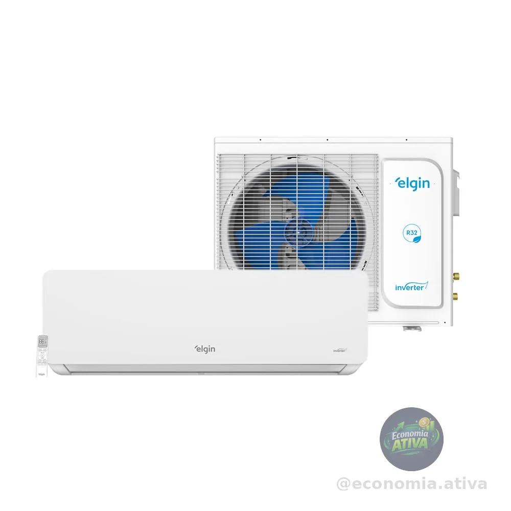 Ar Condicionado Split Hi Wall Inverter Elgin Eco Dream 9000 BTU/h Frio 45HIFI09C2WA – 220 Volts