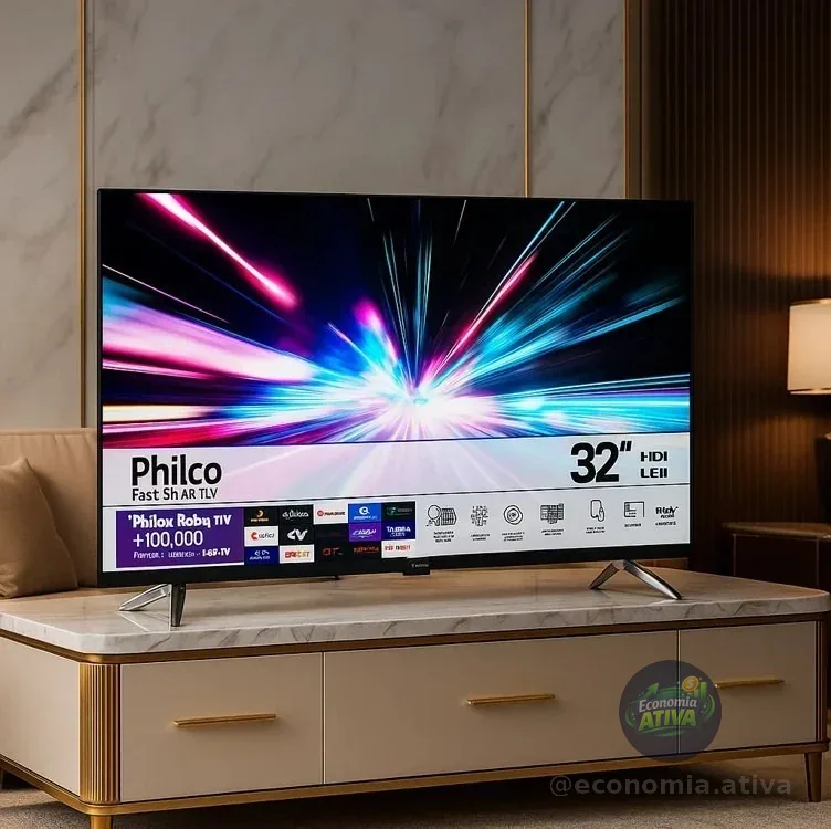 Smart Tv 32 Philco Led Roku Tv Hd