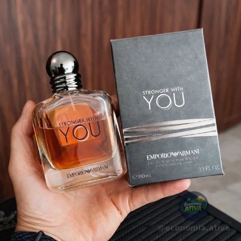 Perfume Masculino Emporio Armani Stronger With You Edt 100ml