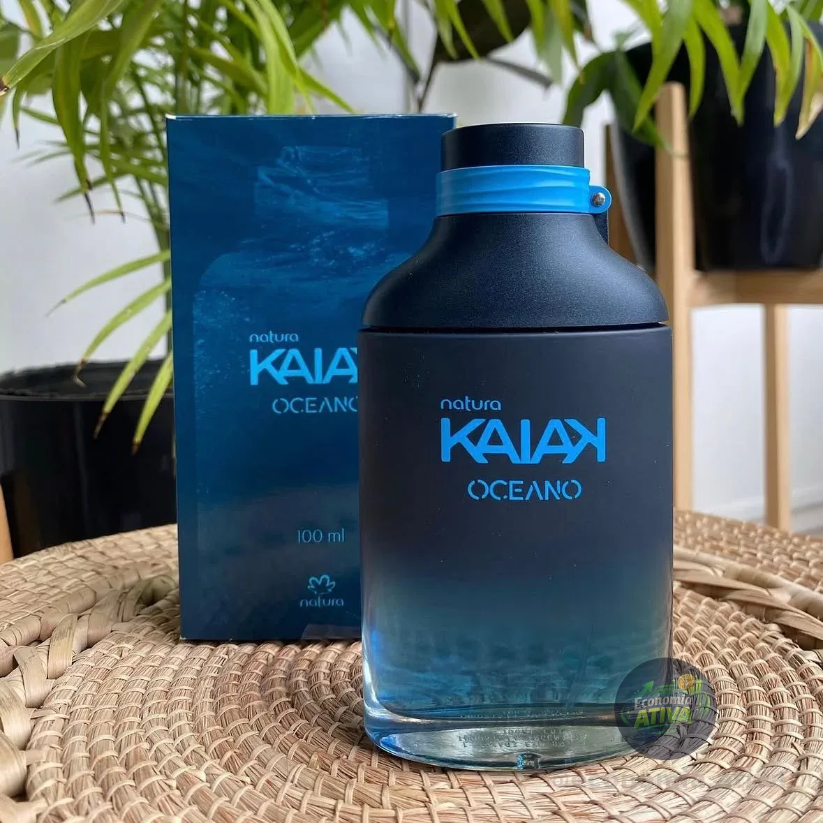 Perfume Deo Colônia Kaiak Oceano Natura Masculino 100 ml