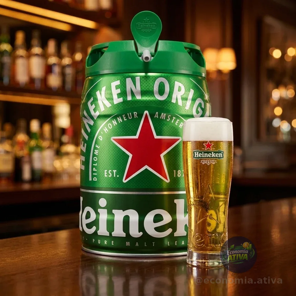 Cerveja Premium 5L Barril Heineken