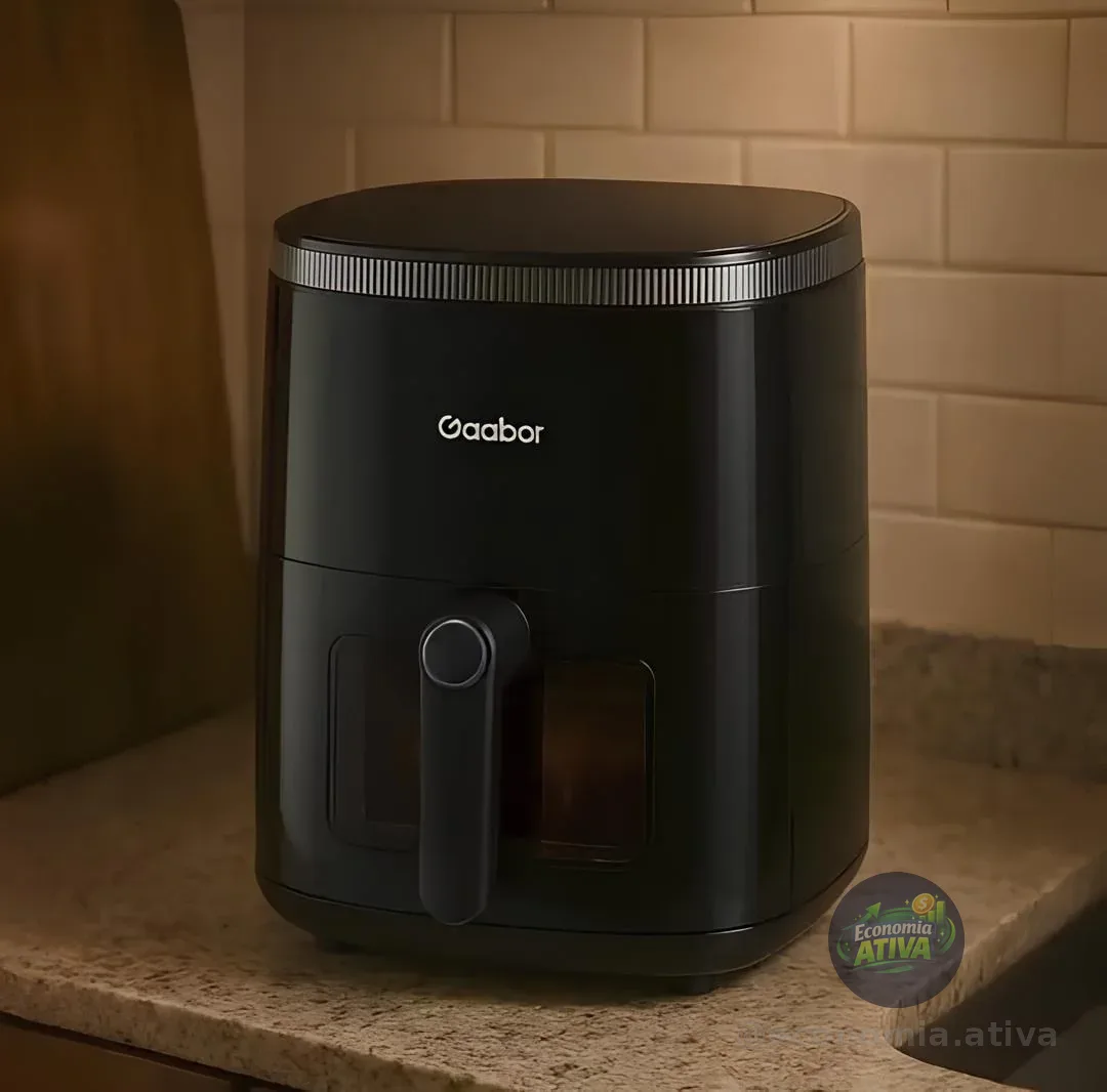 Gaabor Air Fryer 4.2l Queimador Duplo Touch Af-45t02a Cor Preto 127v