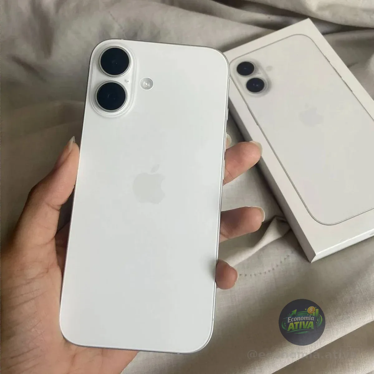 iPhone 17 256 gb - Branco - Distribuidor Autorizado