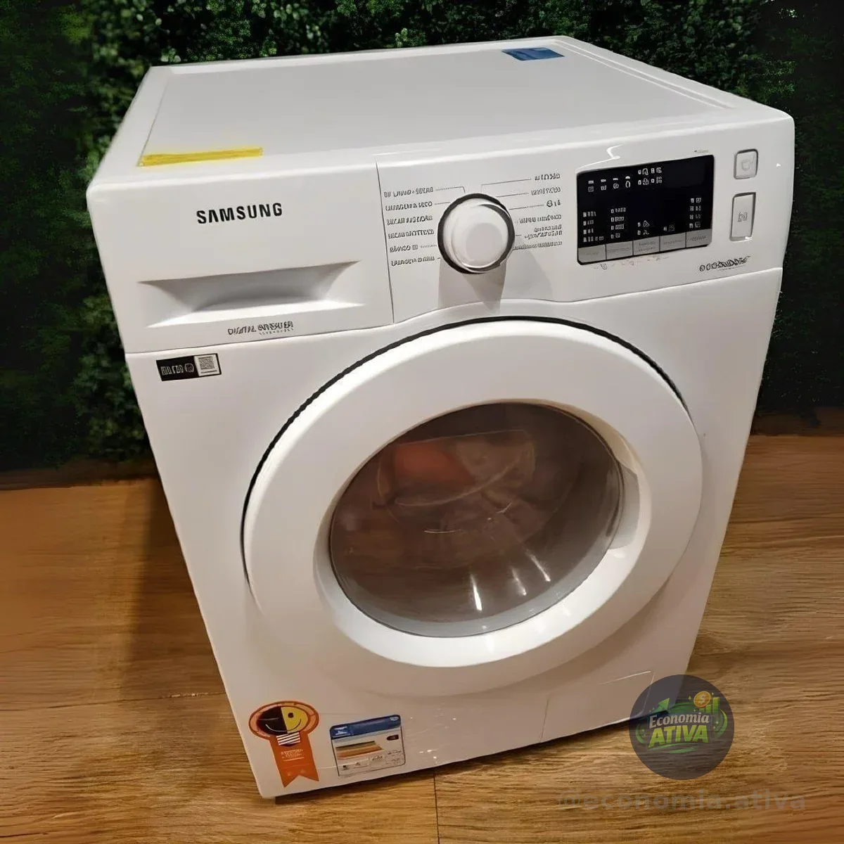 Samsung Lava e Seca Digital Inverter Ecobubble™ WD10M Branca 10.1kg 127V