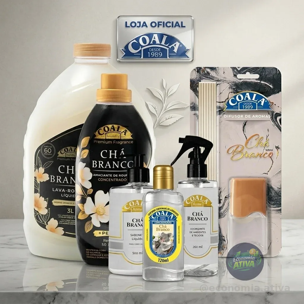 Kit Coala Completo Chá Branco