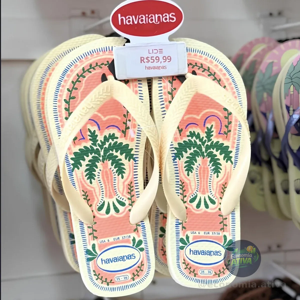 Chinelo Havaianas Top Summer Vibes Feminino Original