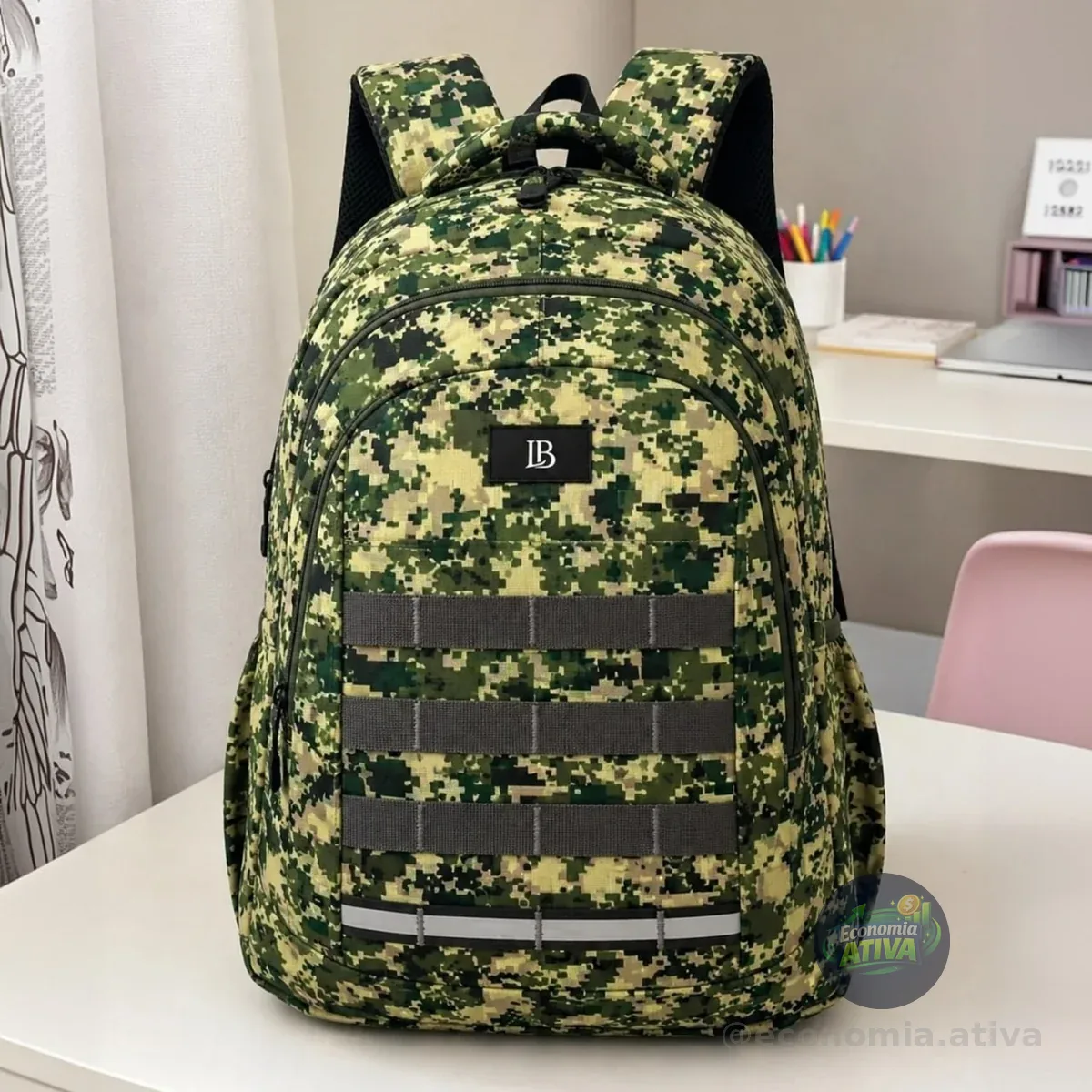 Mochila Tática Militar Camuflada Forte Impermeável 30 Litros