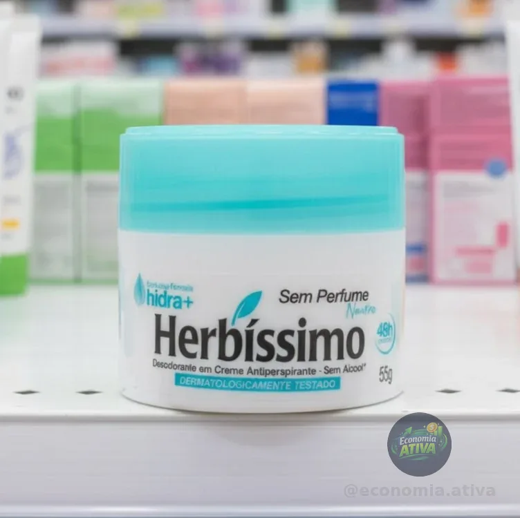 Dana - Desodorante Cremoso Herbissimo 55G Neutro